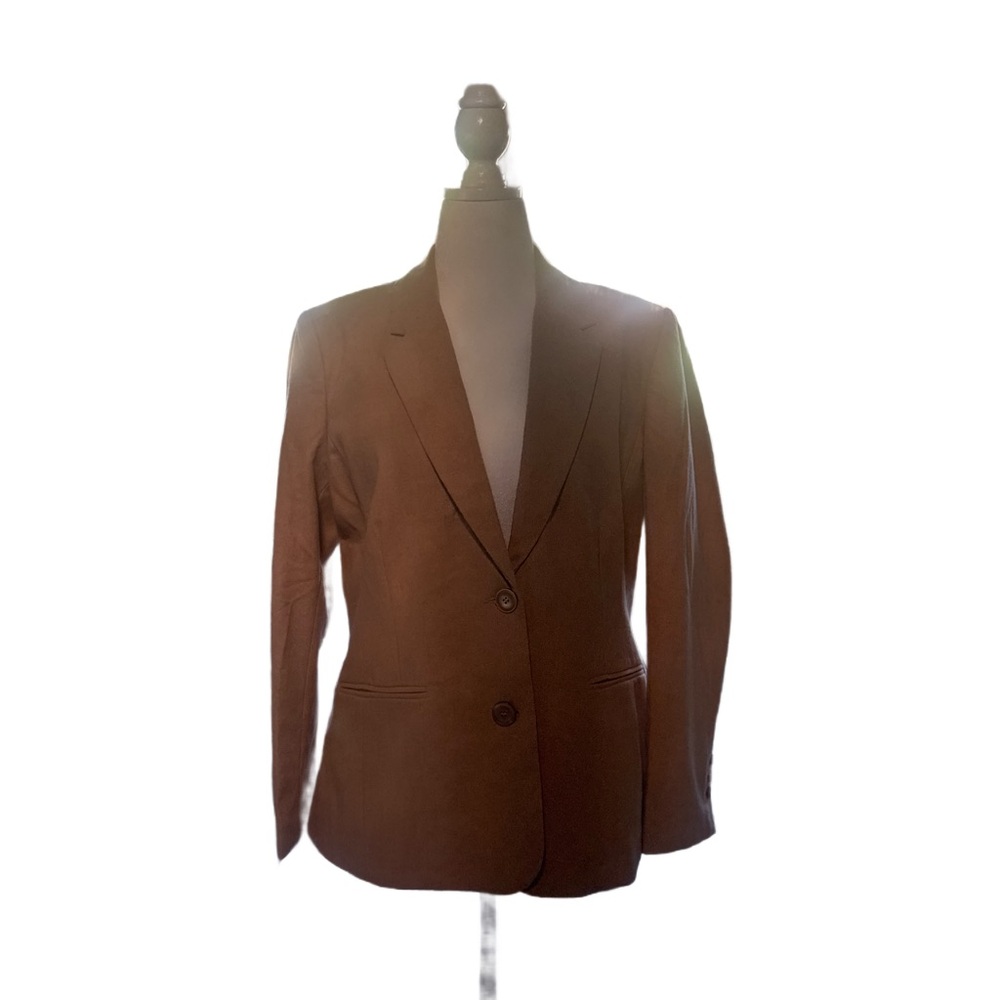 Chadwicks Wool Blend Camel Blazer